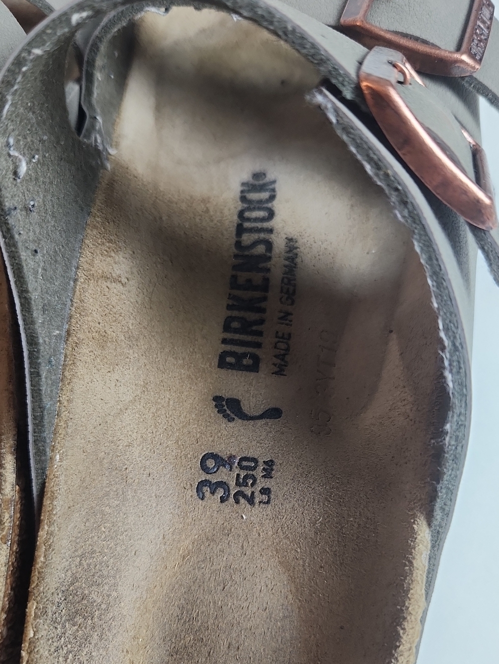 Birkenstock Arizona Birkibuc Unisex Sandals 39 - Picture 3 of 6
